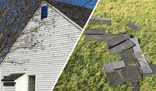 How Can You Tell If Your Roof Has Wind or Hail Damage?