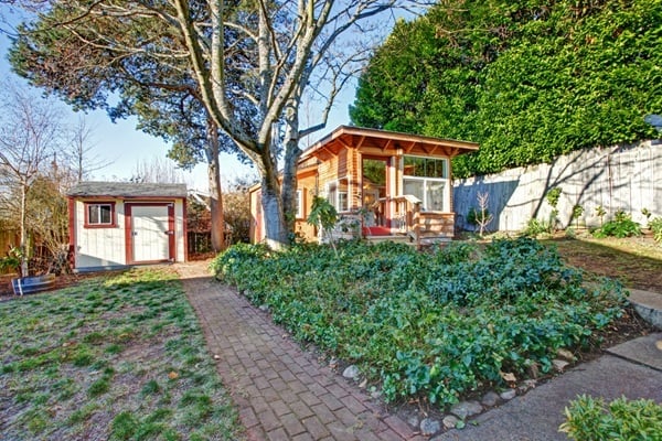back yard shed