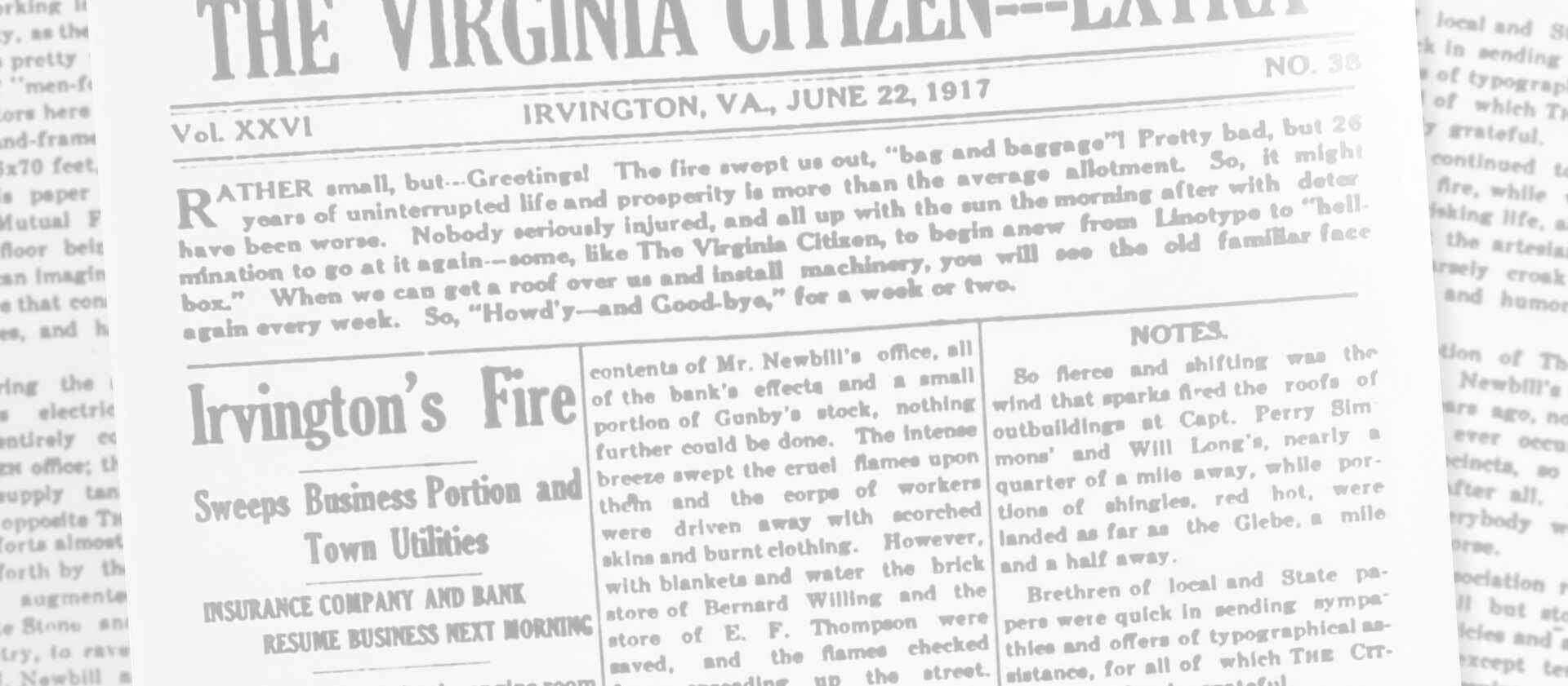 newspaper frontpage 